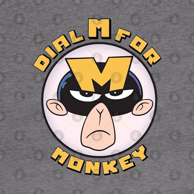 Dial M For Monkey by Print Stop Studio